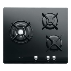 Whirlpool AKT 404 NB Negro Integrado Encimera de gas 3 zona(s)