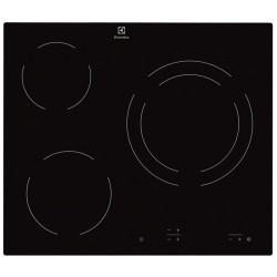 Electrolux EHF6231IOK hobs Negro Integrado 3 zona(s)