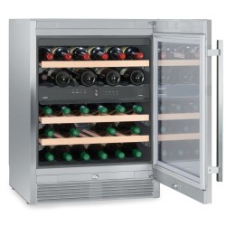 Liebherr WTes 1672 Nevera de vino Independiente Acero inoxidable 34 botella(s)