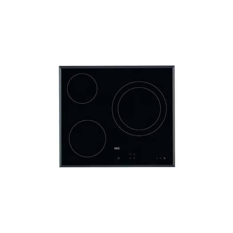 AEG HK623021FB Negro Integrado 60 cm Cerámico 3 zona(s)