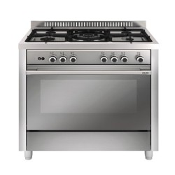 Vitrokitchen MX96IB cocina Cocina independiente Gas Encimera de gas Acero inoxidable