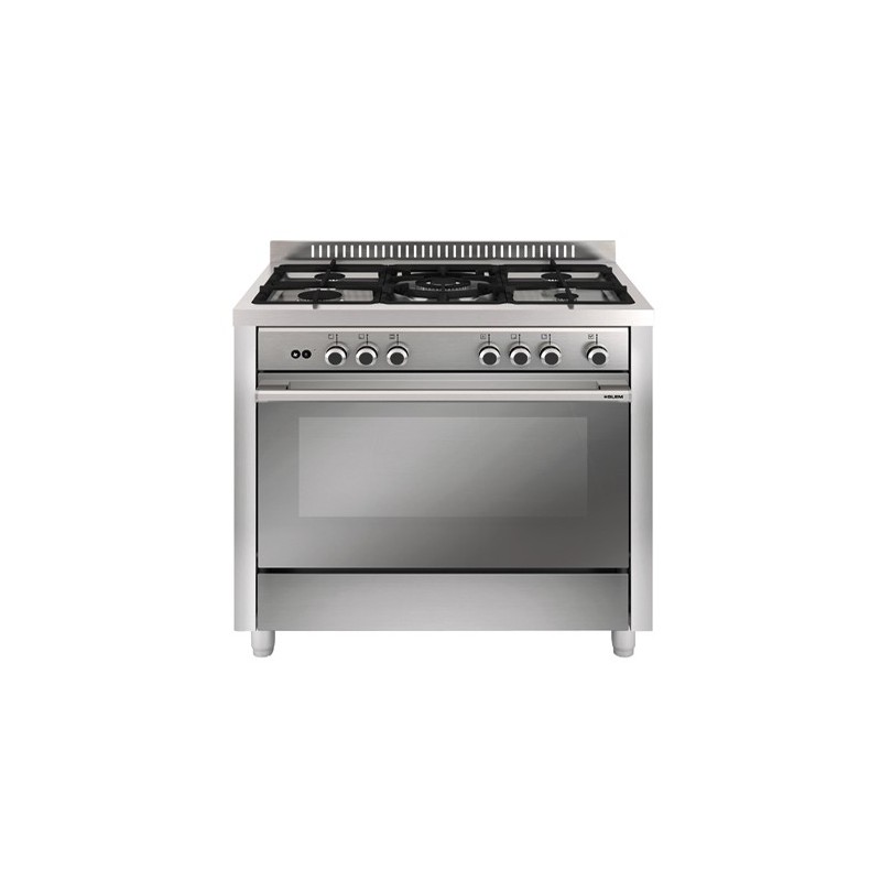 Vitrokitchen MX96IB cocina Cocina independiente Gas Encimera de gas Acero inoxidable