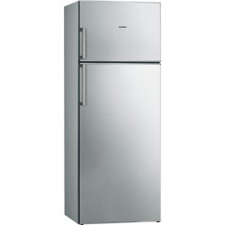 Siemens iQ300 KD46NVI20 nevera y congelador Independiente 375 L Cromo, Metálico, Acero inoxidable