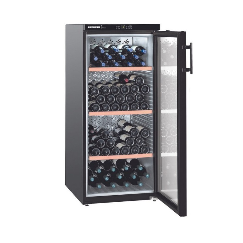 Liebherr WKb 3212-21 Independiente Negro 164 botella(s)