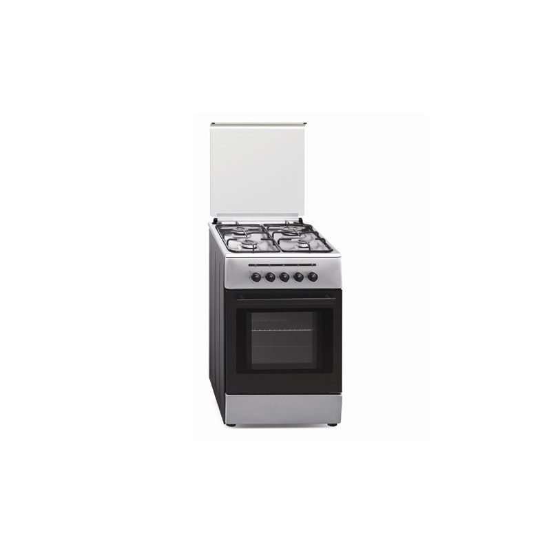 Vitrokitchen CB55IB cocina Cocina independiente propano butano Encimera de gas Acero inoxidable