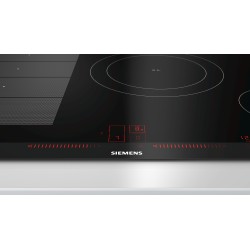 Siemens EX875LEC1E hobs Negro, Acero inoxidable Integrado Con placa de inducción 4 zona(s)