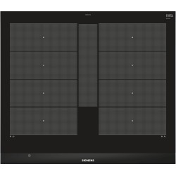 Siemens EX675LYC1E hobs Negro, Acero inoxidable Integrado Con placa de inducción 4 zona(s)