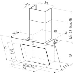 Mepamsa Empire De pared Blanco 690 m³ h