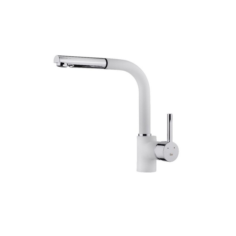 Teka GRIFO ARK 938 W Acero inoxidable, Blanco