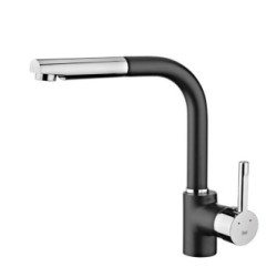 Teka GRIFO ARK 938 N Negro, Acero inoxidable
