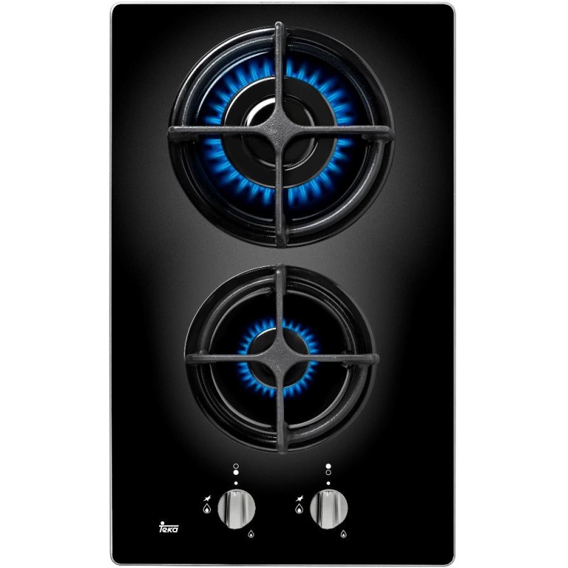 Teka CGB LUX 30 2G AL CI Negro Integrado Encimera de gas 2 zona(s)
