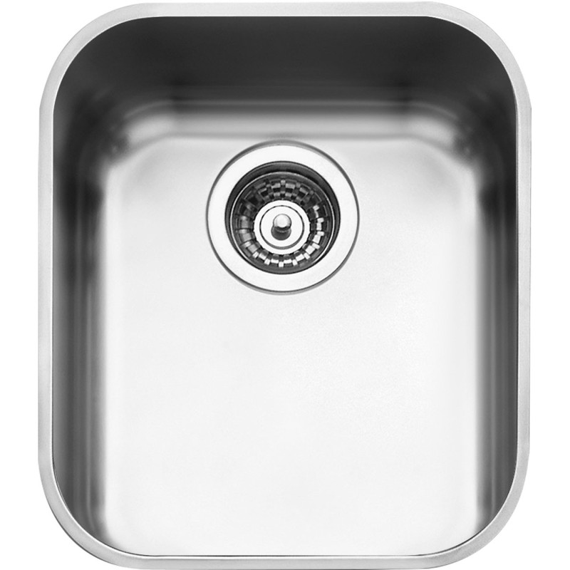 Smeg UM40 fregadero Fregadero encastrado bajo encimera Rectangular Acero inoxidable