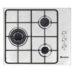 Meireles MG 3630 X hobs Acero inoxidable Integrado Encimera de gas 3 zona(s)