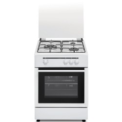Vitrokitchen CB5530B Cocina independiente Gas Encimera de gas Blanco