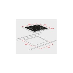 Teka IT 6350 Negro Integrado Con placa de inducción 3 zona(s)