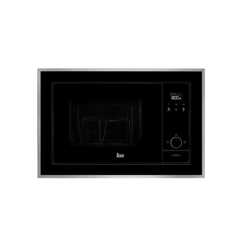 Teka ML 820 BIS Negro, Acero inoxidable Microondas con grill Integrado 20 L 700 W