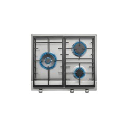 Teka EX 60 1 3G AI AL DR NAT Acero inoxidable Integrado Encimera de gas 3 zona(s)