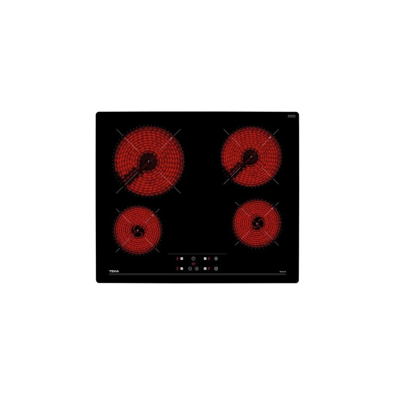 Teka TB 6415 Negro Integrado 60 cm Cerámico 4 zona(s)
