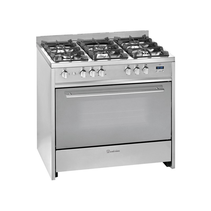 Meireles G 910 X cocina Cocina familiar tipo industrial Gas Encimera de gas Acero inoxidable