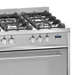 Meireles G 910 X cocina Cocina familiar tipo industrial Gas Encimera de gas Acero inoxidable