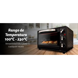 Grunkel HR-23HN horno tostador 23 L 1600 W Negro