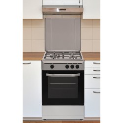 Vitrokitchen CB5530I Cocina independiente Gas Encimera de gas Acero inoxidable