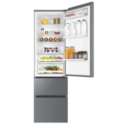 Haier 3D 60 Serie 3 A3FE837CGJ Independiente 371 L Plata, Titanio