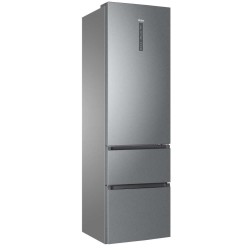 Haier 3D 60 Serie 3 A3FE837CGJ Independiente 371 L Plata, Titanio