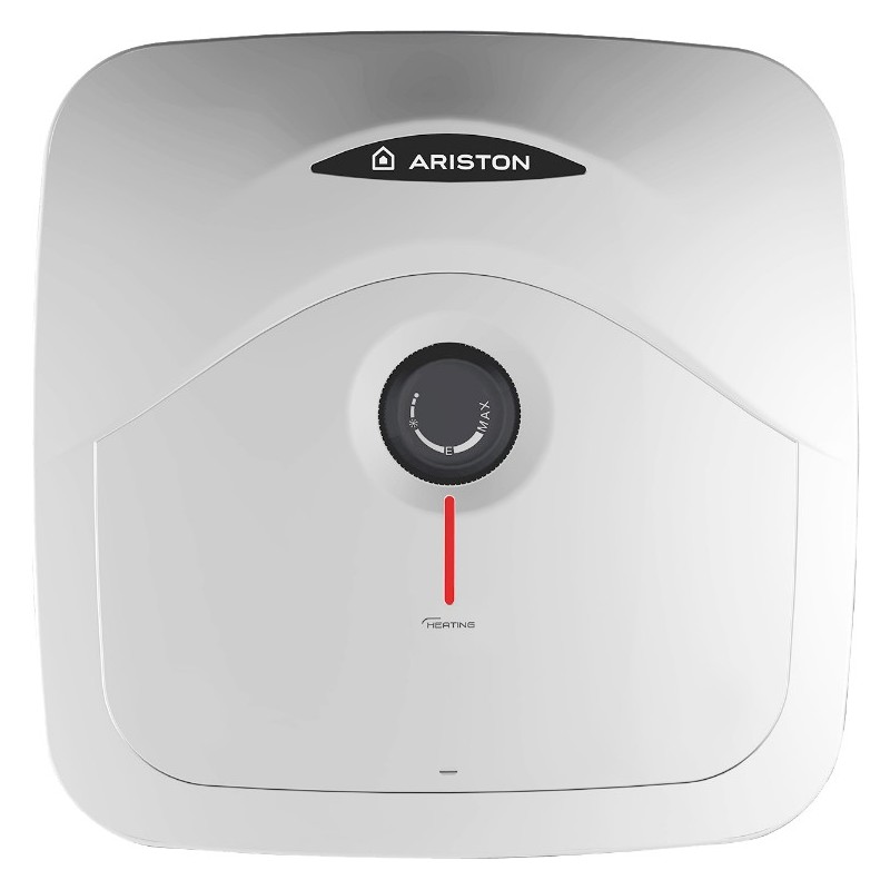 Ariston Andris R 15 Horizontal Híbrido (tanque y sin tanque) Sistema de calentador único Blanco