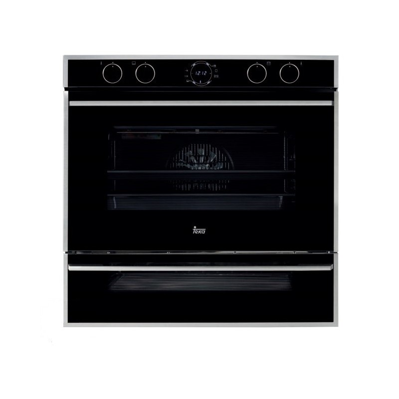 Teka HLD 45.15 56 L 3643 W Negro, Acero inoxidable