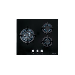 CATA CCI 6021 BK Negro Integrado 59 cm Encimera de gas 3 zona(s)