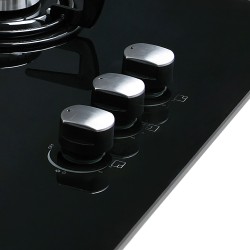 CATA CCI 6021 BK Negro Integrado 59 cm Encimera de gas 3 zona(s)