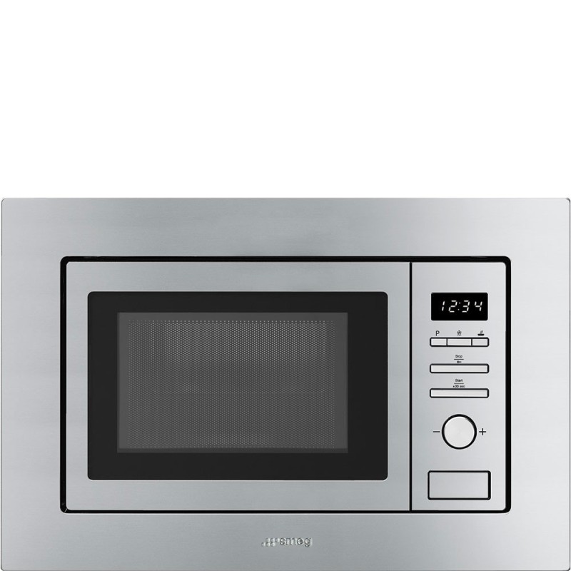 Smeg FMI020X microondas Acero inoxidable Microondas con grill Integrado 20 L 800 W