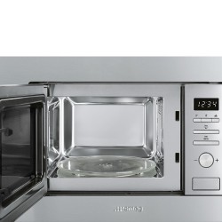 Smeg FMI020X microondas Acero inoxidable Microondas con grill Integrado 20 L 800 W