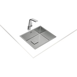 Teka FLEX LINEA RS15 50.40 Fregadero empotrado Plaza Acero inoxidable
