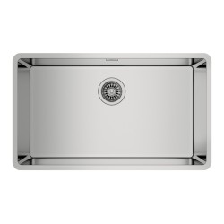 Teka Be Linea RS15 71.40 Fregadero encastrado bajo encimera Rectangular Acero inoxidable