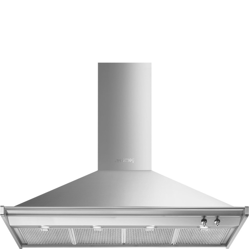 Smeg KD120HXE campana De pared Acero inoxidable 606 m³ h