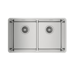 Teka Be Linea RS15 2C 740 Lavabo sobre-encimera Rectangular Acero inoxidable