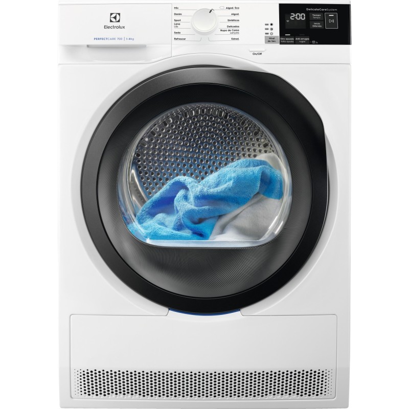 Electrolux EW7H4854IB secadora Independiente Carga frontal 8 kg Blanco