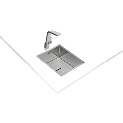 Teka Flex Linea RS15 34.40 Fregadero encastrado bajo encimera Rectangular Acero inoxidable