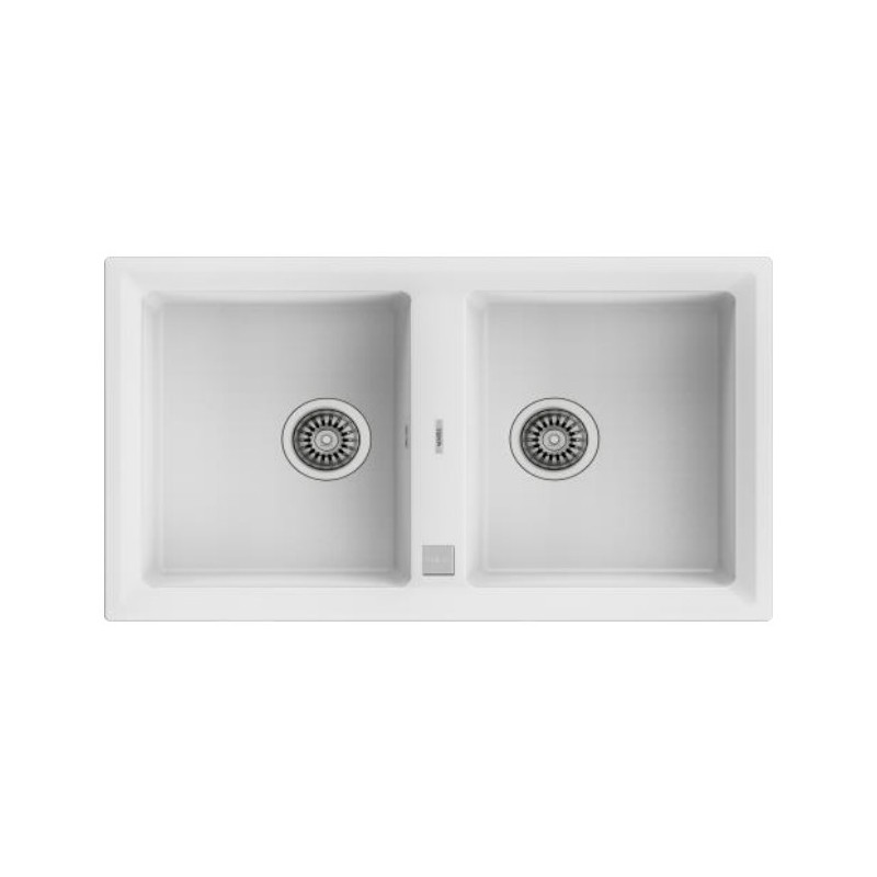 Teka Stone 90 B-TG 2C Fregadero empotrado Rectangular