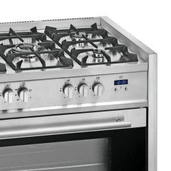 Meireles G110XNAT cocina Cocina independiente Encimera de gas Acero inoxidable