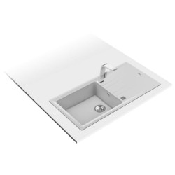 Teka Stone 60 L-TG 1C 1E Fregadero empotrado Rectangular