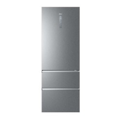 Haier 3D 70 Serie 5 A3FE744CPJ Independiente 483 L Platino, Acero inoxidable