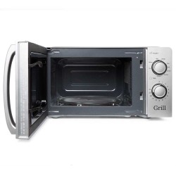 Orbegozo MIG 2138 microondas Negro, Acero inoxidable Microondas con grill Encimera 20 L 700 W