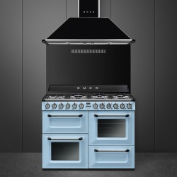 Smeg KT110BLE campana De pared Negro 554 m³ h