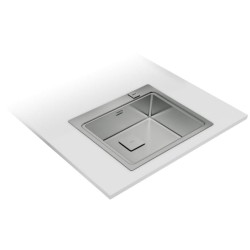 Teka Zenit RS15 1C Fregadero empotrado Rectangular Acero inoxidable