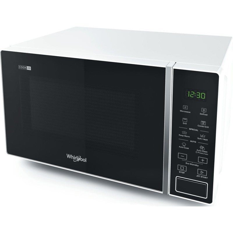 Whirlpool Cook20 MWP 203 W Blanco Microondas con grill Encimera 20 L 700 W