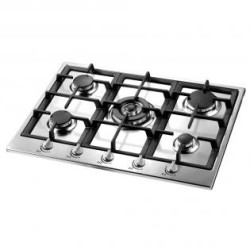 Vitrokitchen EN72IB hobs Acero inoxidable Integrado Encimera de gas 5 zona(s)