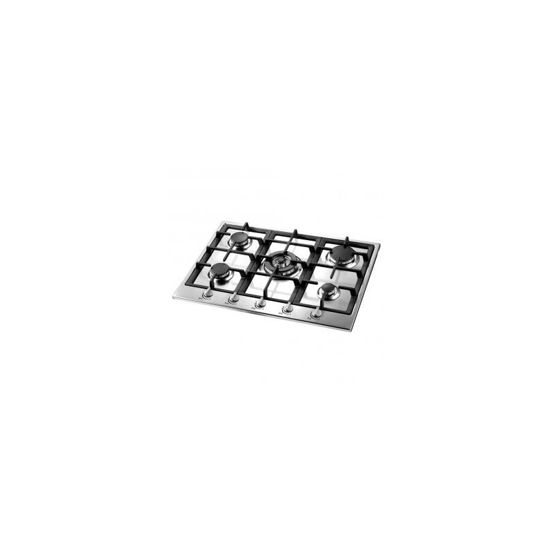 Vitrokitchen EN72IB hobs Acero inoxidable Integrado Encimera de gas 5 zona(s)